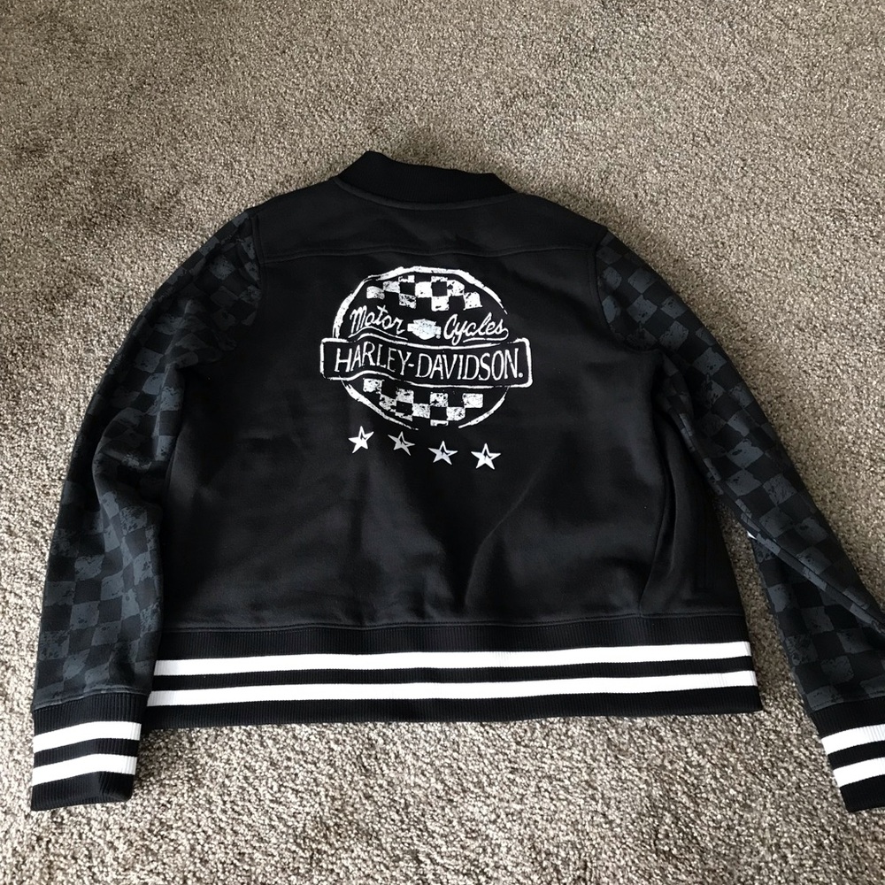 Harley-Davidson Button Sweater